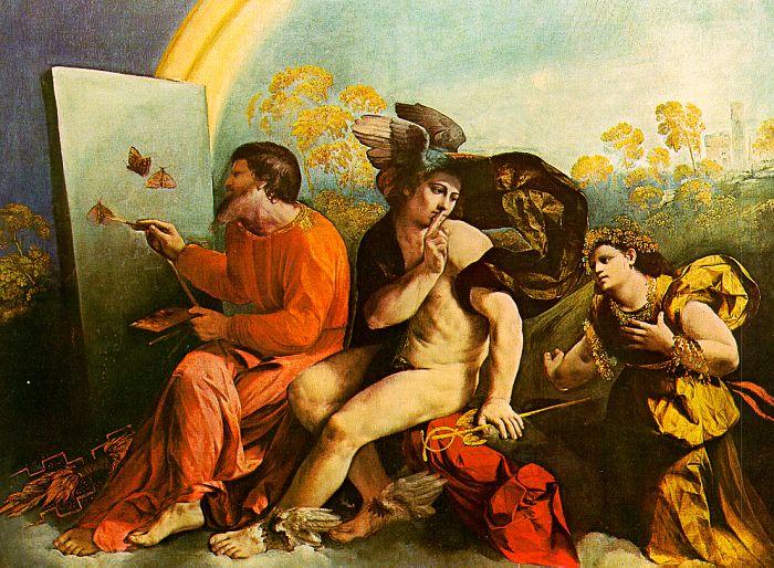 Dosso Dossi Jupiter, Mercury and Virtue